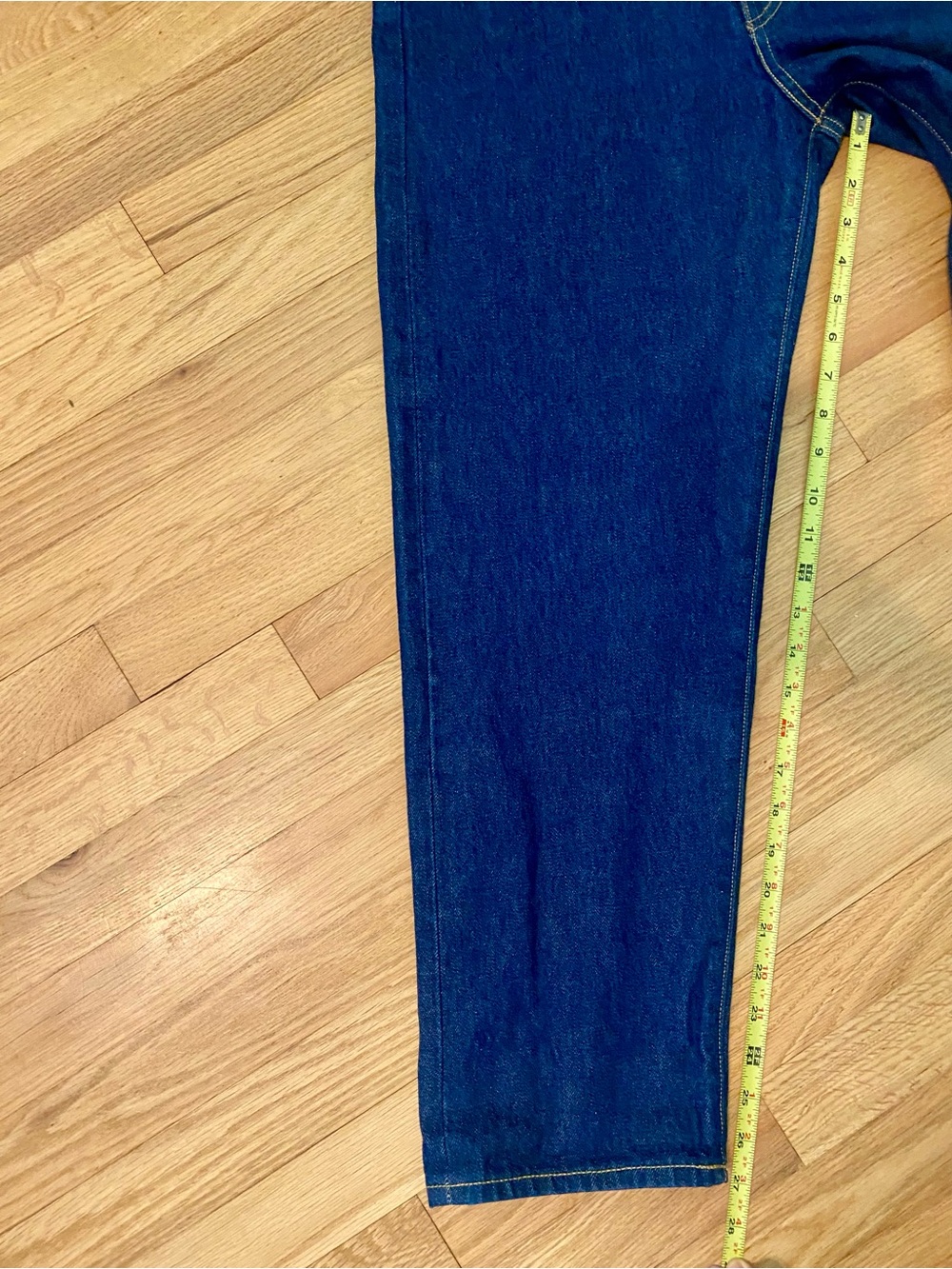 Levi’s Blue Tab Column Jeans Japanese Selvedge High Rise W29 L27 - Picture 11 of 14